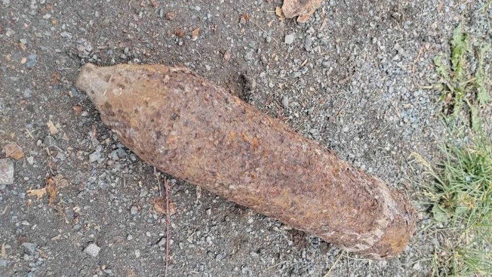 В Челябинской области на участке в СНТ обнаружили артиллерийский снаряд