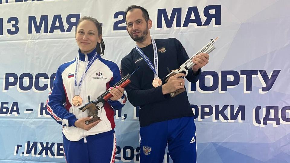 Челябинский стрелок завоевал пять медалей на чемпионате России