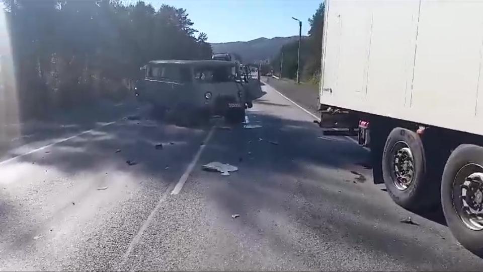 На участке трассы М‑5 в Челябинской области ввели реверсивное движение из‑за ДТП