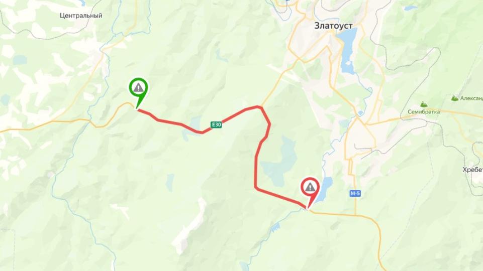 Участок трассы М‑5 под Златоустом станет четырехполосным
