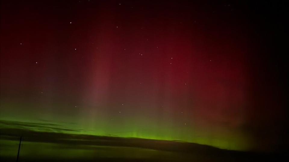 Жители Челябинской области наблюдали северное сияние в ночь на 30 сентября