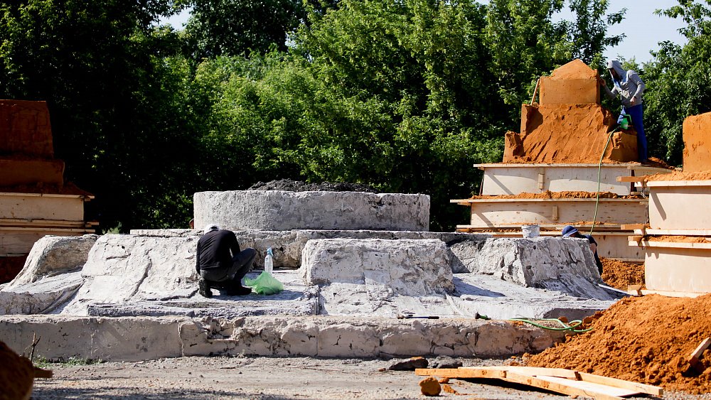 В челябинском Саду камней появится сухой фонтан