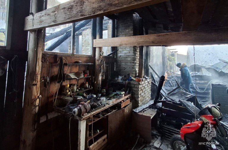 В Аше на пожаре в частном доме погиб мужчина