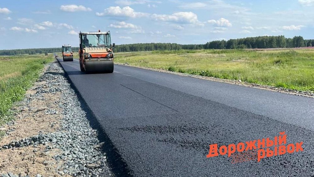 В Челябинской области к старинному храму построили новую дорогу