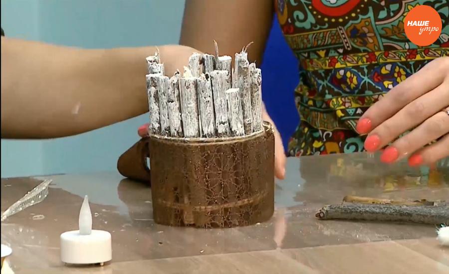 Хенд-мейд: Декоративная свеча