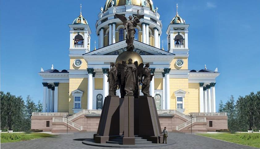 В Челябинске установят первую в России скульптуру Собора архистратига Михаила