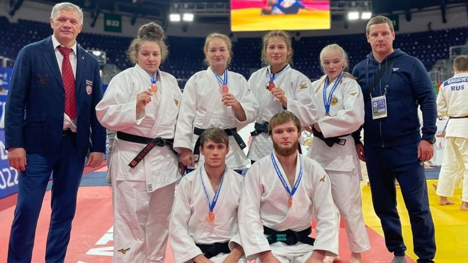 Южноуральские дзюдоисты завоевали бронзу командного чемпионата России
