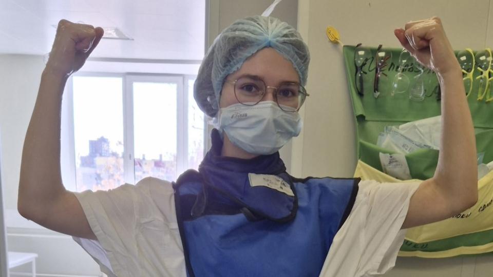 Челябинская студентка рассказала Татьяне Голиковой о планах стать нейрохирургом