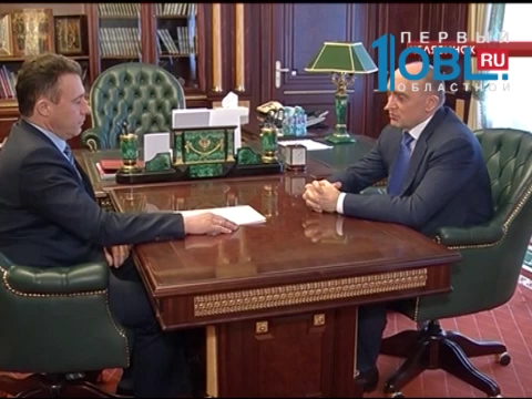 Игорь Холманских и Борис Дубровский обсудили социально-экономическое развитие Южного Урала