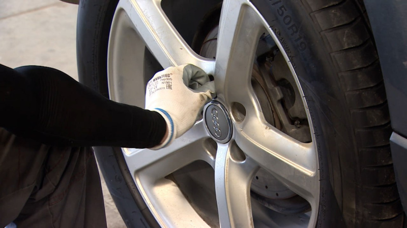 В Челябинской области в самом разгаре сезон смены зимней резины