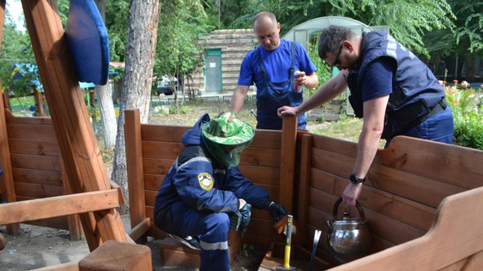 Детский сад в центре Челябинска атаковали осы