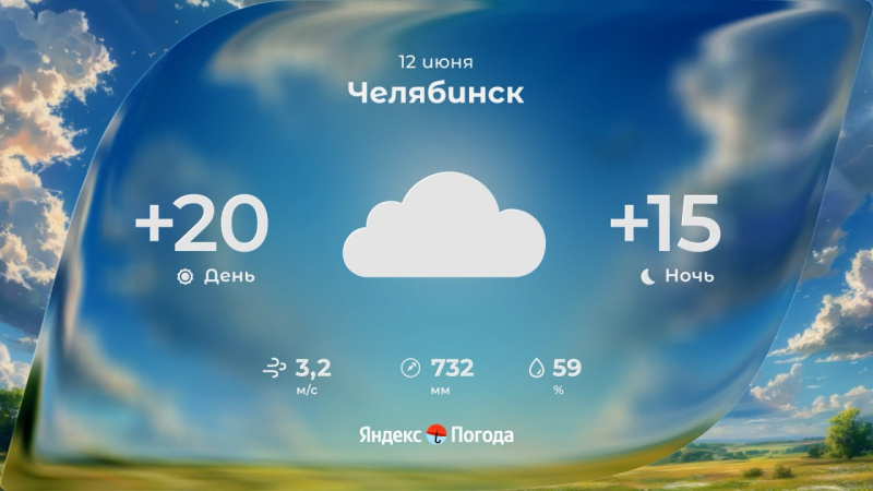 12 июня в Челябинской области ожидаются дожди