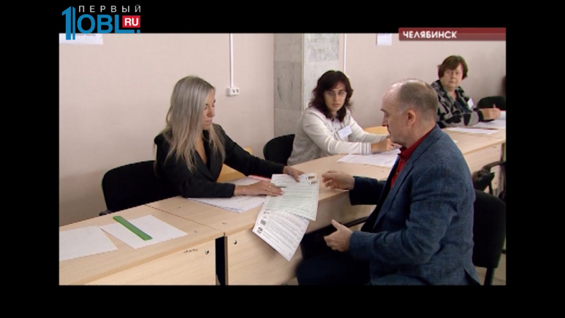 Борис Дубровский проголосовал на избирательном участке в медицинском университете