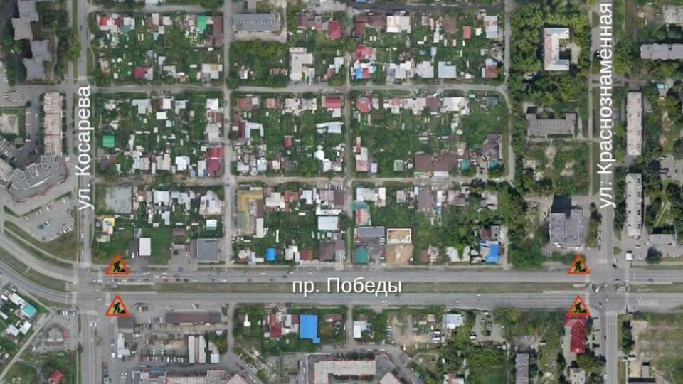 Движение по проспекту Победы в Челябинске ограничат на четыре месяца