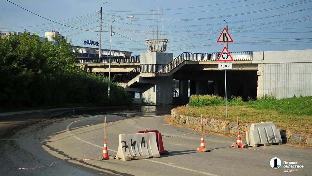 Движение под мостом на Северо-Крымской в Челябинске частично откроют