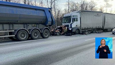 Южноуралец погиб в ДТП с фурой