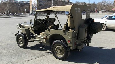 Миасец отреставрировал легендарный военный джип