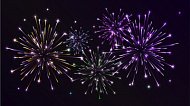 Праздничный салют в честь Дня Победы Праздничный салют в честь Дня Победы