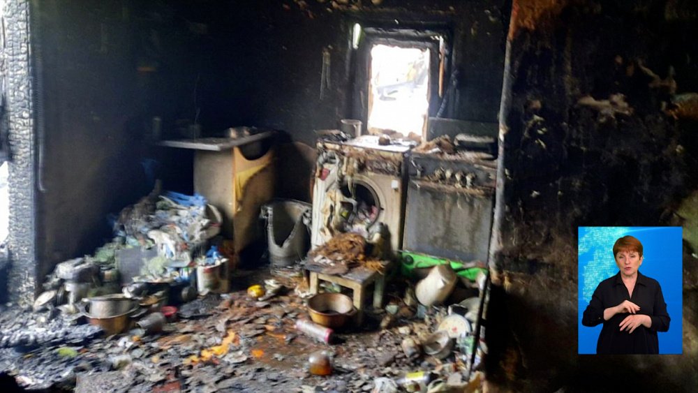 2 человека погибли во время пожара