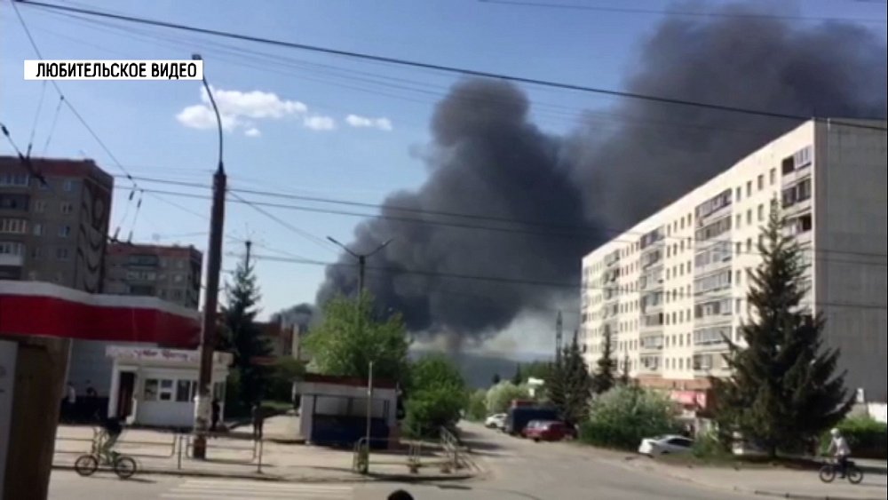 За выходные в Миассе произошло четыре крупных пожара