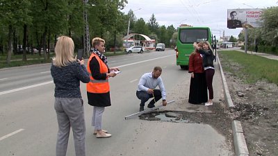 В Миассе провели плановую проверку дорог