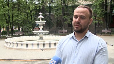 Насосы фонтана в машгородке вновь вышли из строя