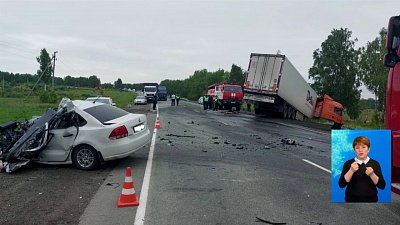 На трассе под Челябинском смертельное ДТП