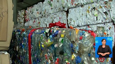 Переработали миллионную кипу пластика