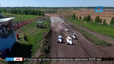 Сюжет «Чемпионат УрФО по автокроссу»