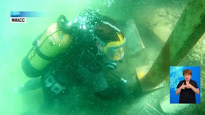 Водолазы вытащили тонну металла из Тургояка