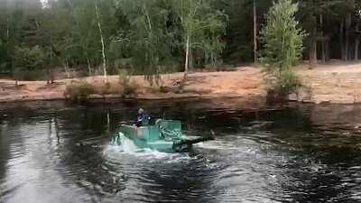 Генеральная уборка карьеров в парке Гагарина попала на видео