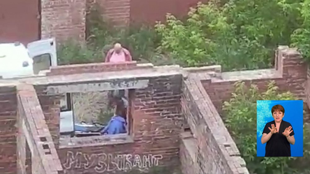 Мальчик упал с недостроя