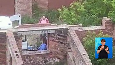 Мальчик упал с недостроя