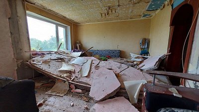 Очевидцы сняли на видео последствия хлопка газа в Коркино