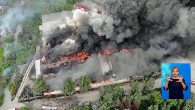 Арендаторы складов подсчитывают ущерб от пожара