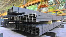 ЧМК продал в 3,5 раза больше строительной балки ЧМК продал в 3,5 раза больше строительной балки
