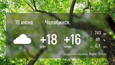 Вместе с похолоданием на Южный Урал идут дожди