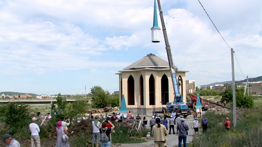 Строительство мечети на реке Миасс продолжается