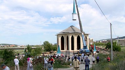 Строительство мечети на реке Миасс продолжается