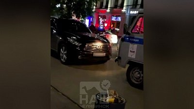 Челябинец прорвался к Нулевой версте на «Инфинити» и стал героем видео