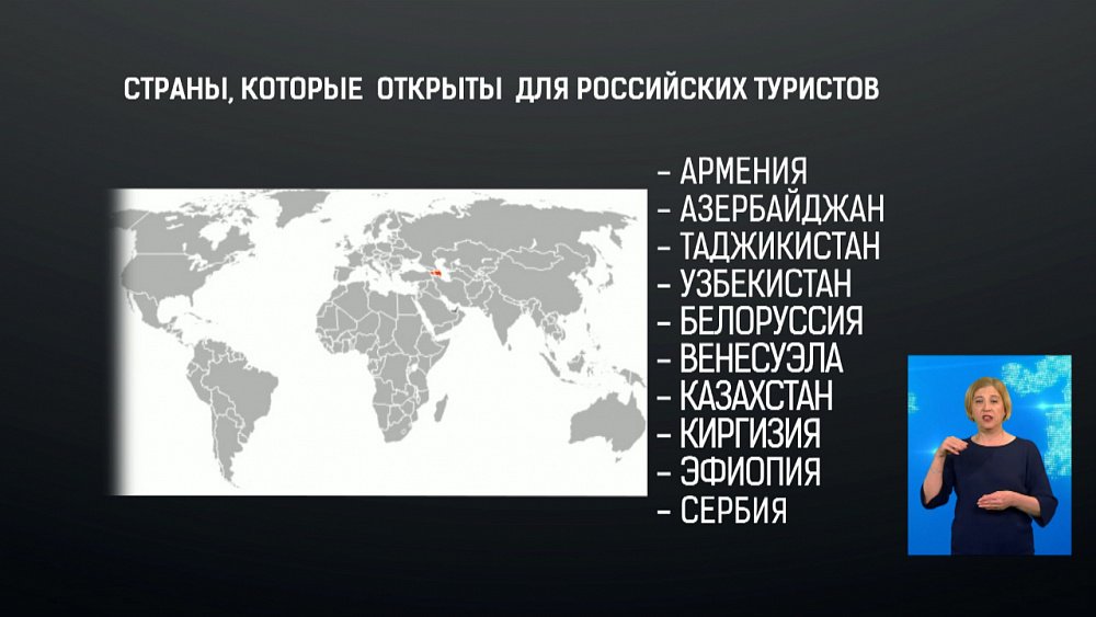 Страны, которые открыты для российских туристов