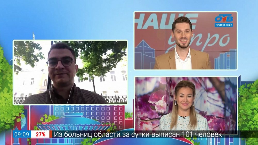 Гость на связи — журналист ОТВ в финале «ТЭФИ-Летопись Победы»