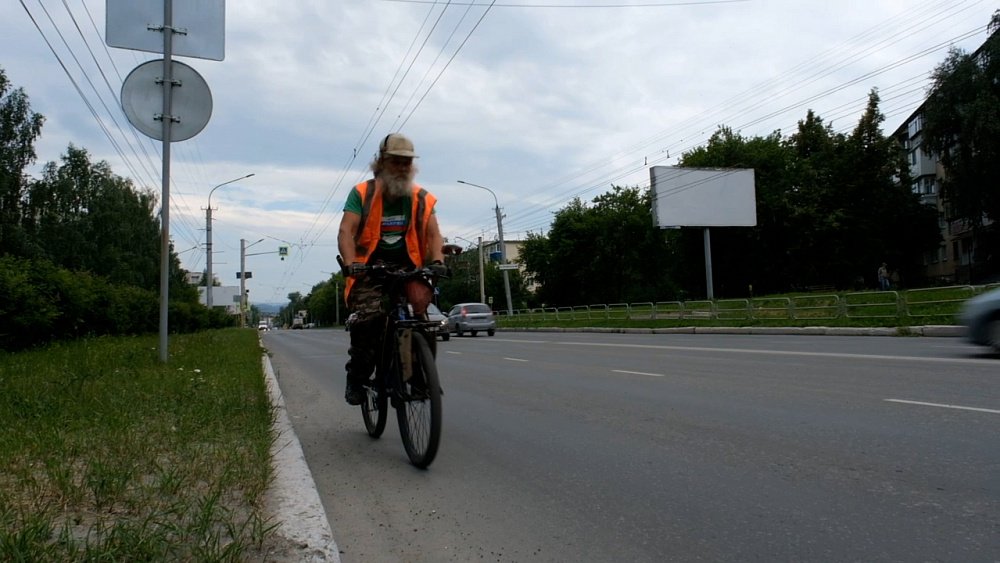 Миасский велопутешественник колесит по региону