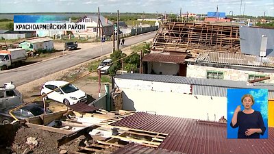 Последствия непогоды в Челябинской области