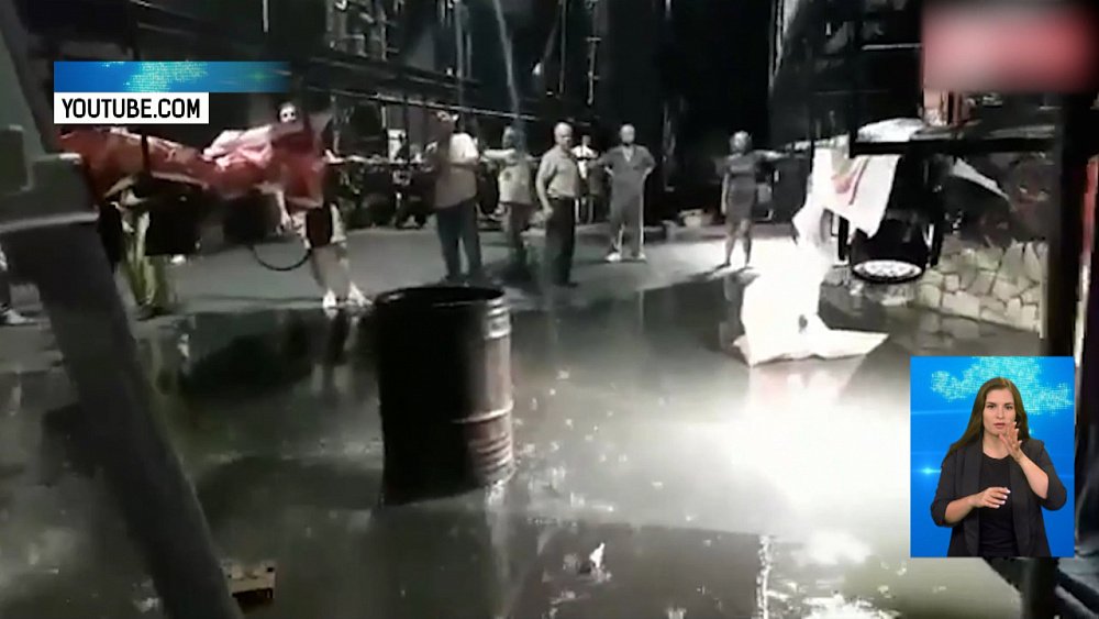 В Магнитогорске затопило театр драмы