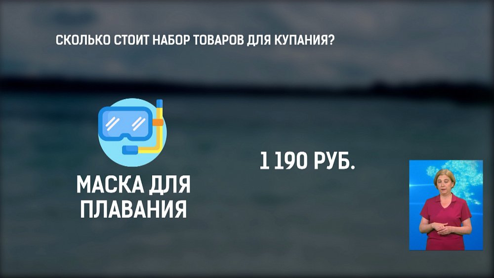 Сколько стоит набор товаров для купания?