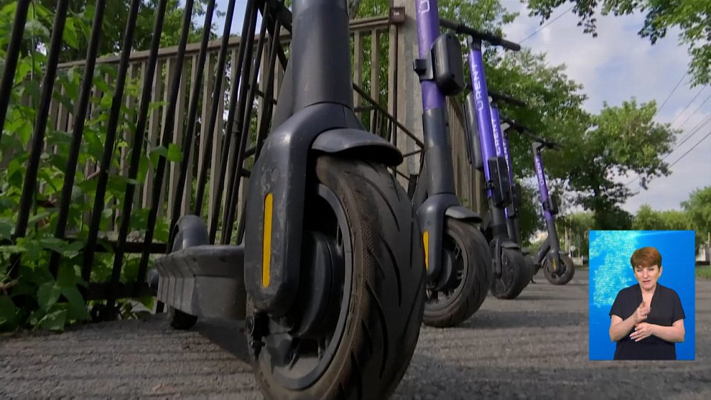 Магнитогорцы угнали самокаты