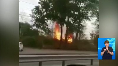 В СНТ «Кузнец» сгорел дом