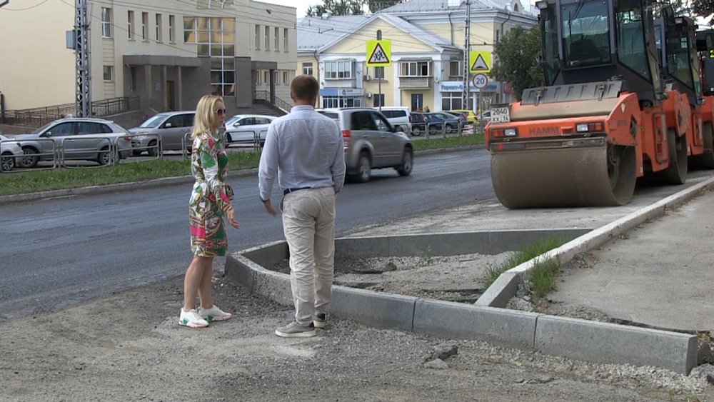 В Миассе продолжаются дорожно-ремонтные работы