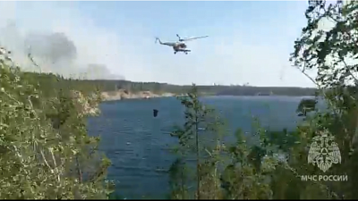 Площадь пожара на юге области выросла почти до 5 тысяч гектаров